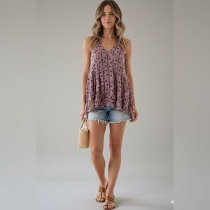 Free People Intimately Size Small Boho Tank